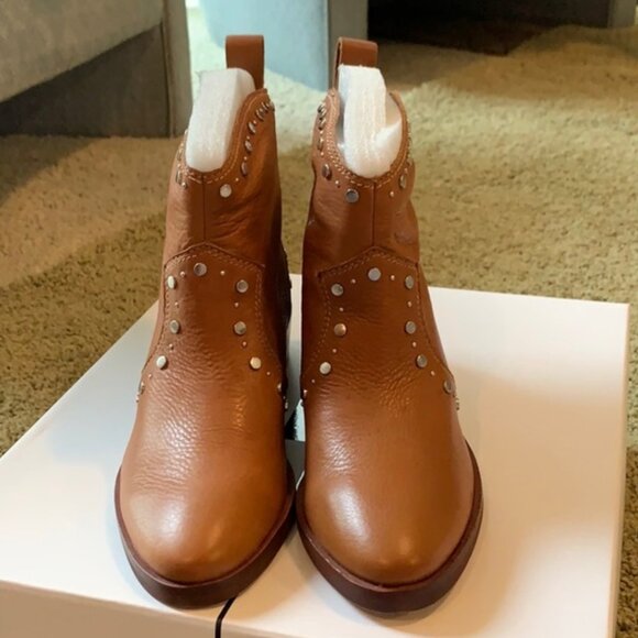 Dolce Vita || "Tobin" Studded Leather Booties - Picture 6 of 8